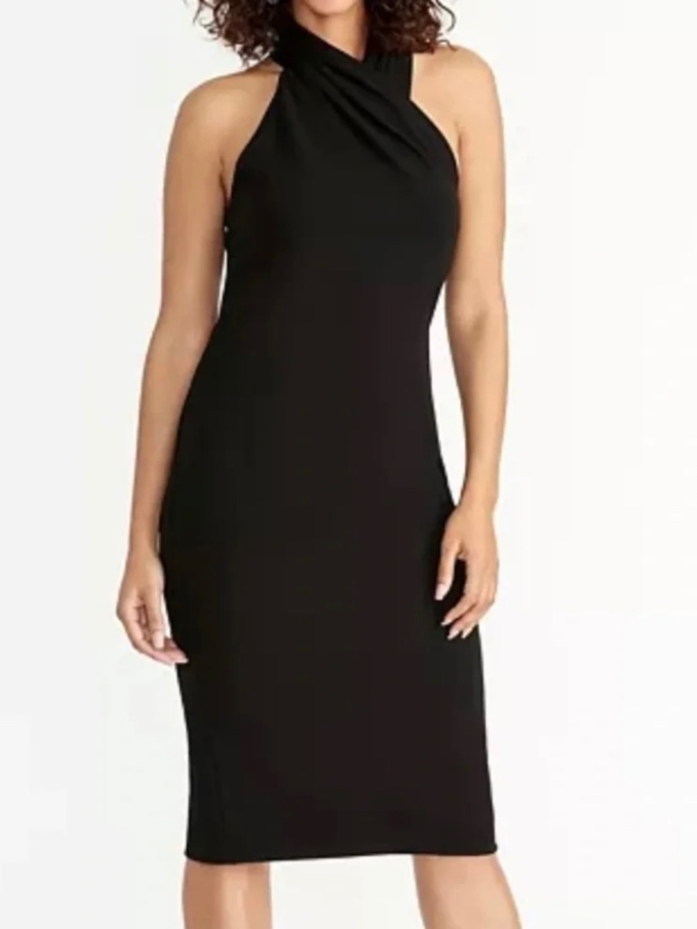 NWT Rachel Roy Harland Halter Midi Dress (XS)
